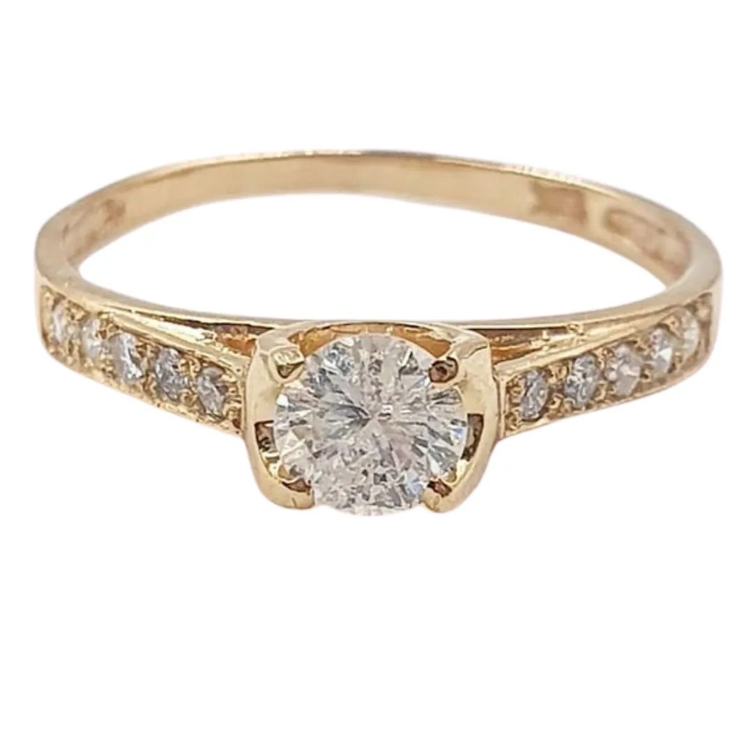 .25ct Diamond Engagement Ring, Women's Ring, Anniversary Gift, Birthday Gift, Graduation Gift, GIft to self