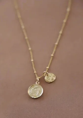 COIN CHARM NECKLACE