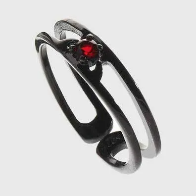 Dracula And Bride Couple Rings