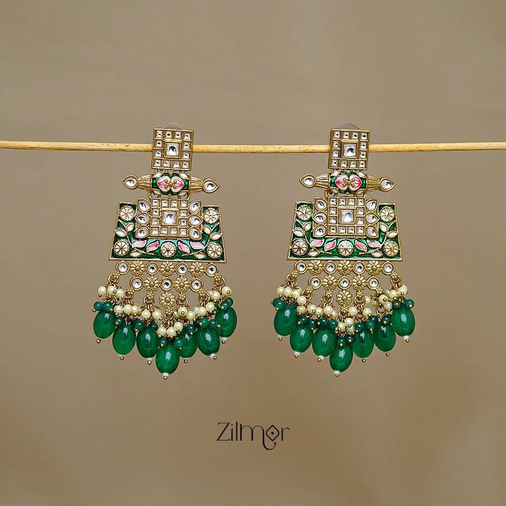 FS1011247 - Designer Kundan Party Earrings