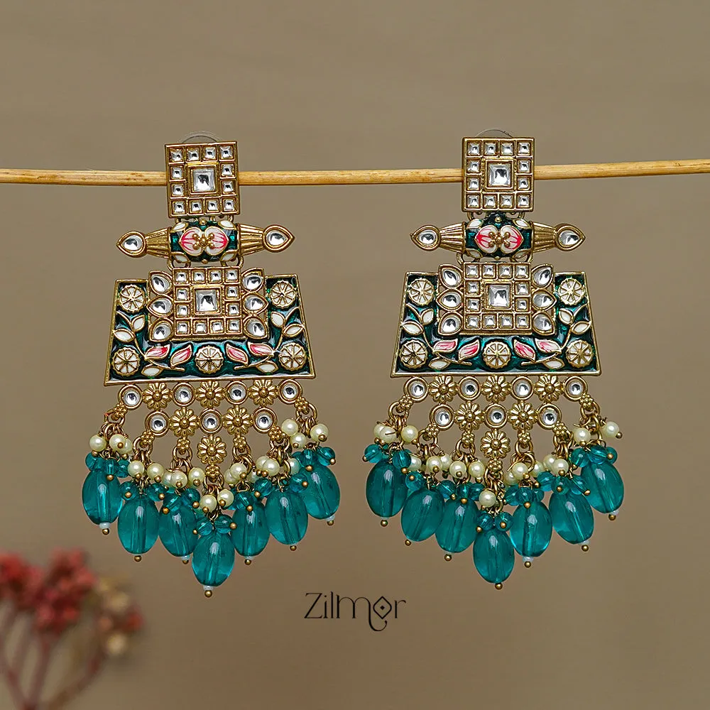 FS1011247 - Designer Kundan Party Earrings