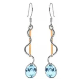 Heartbeat Earrings in various gemstones