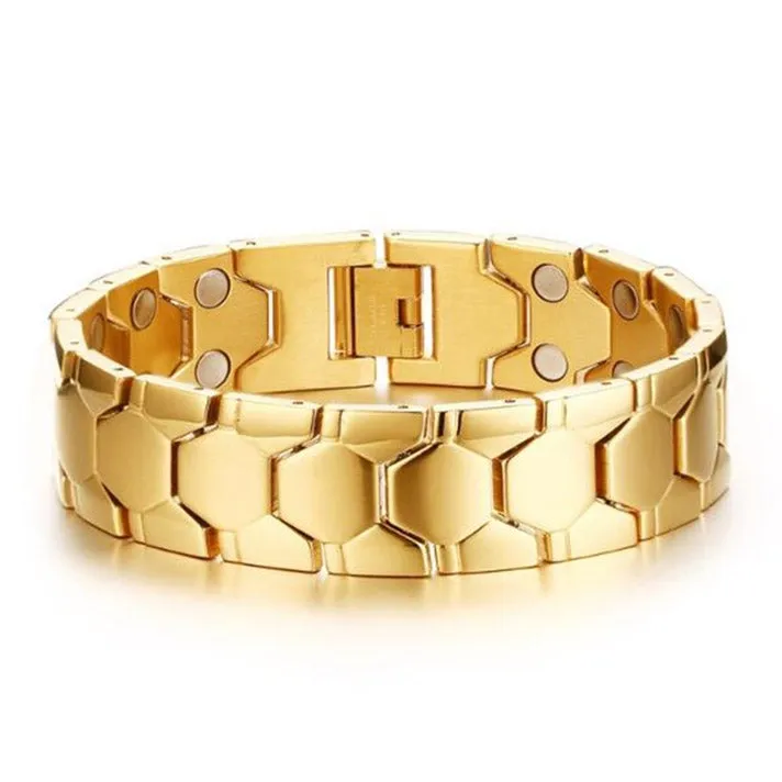 Hexagon Magnet Band Bracelets