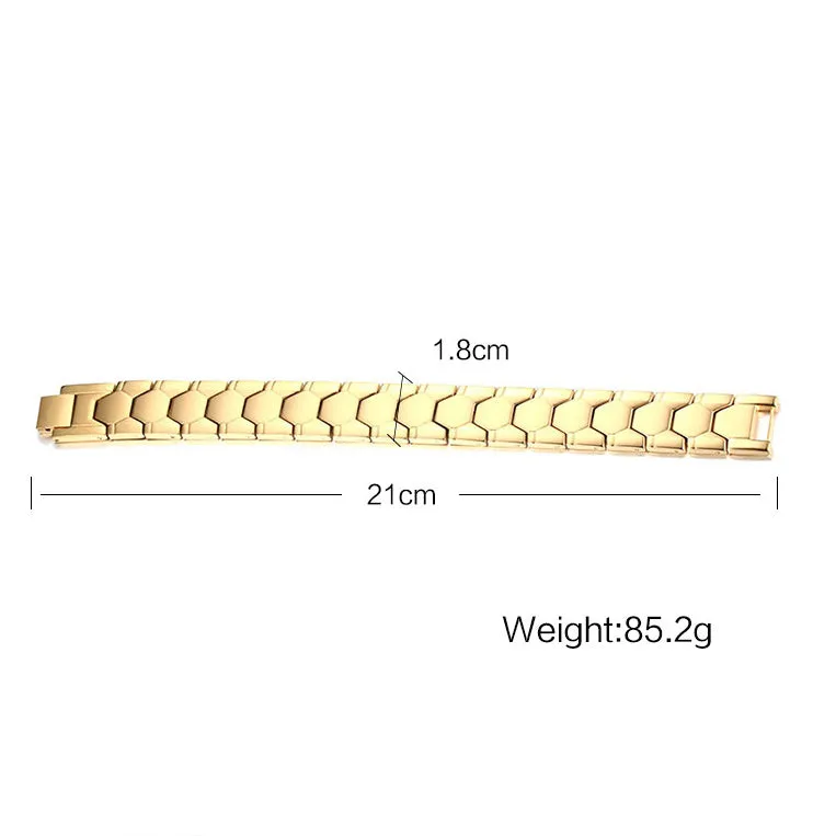 Hexagon Magnet Band Bracelets