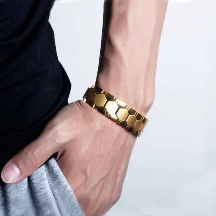 Hexagon Magnet Band Bracelets
