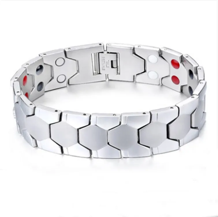 Hexagon Magnet Band Bracelets