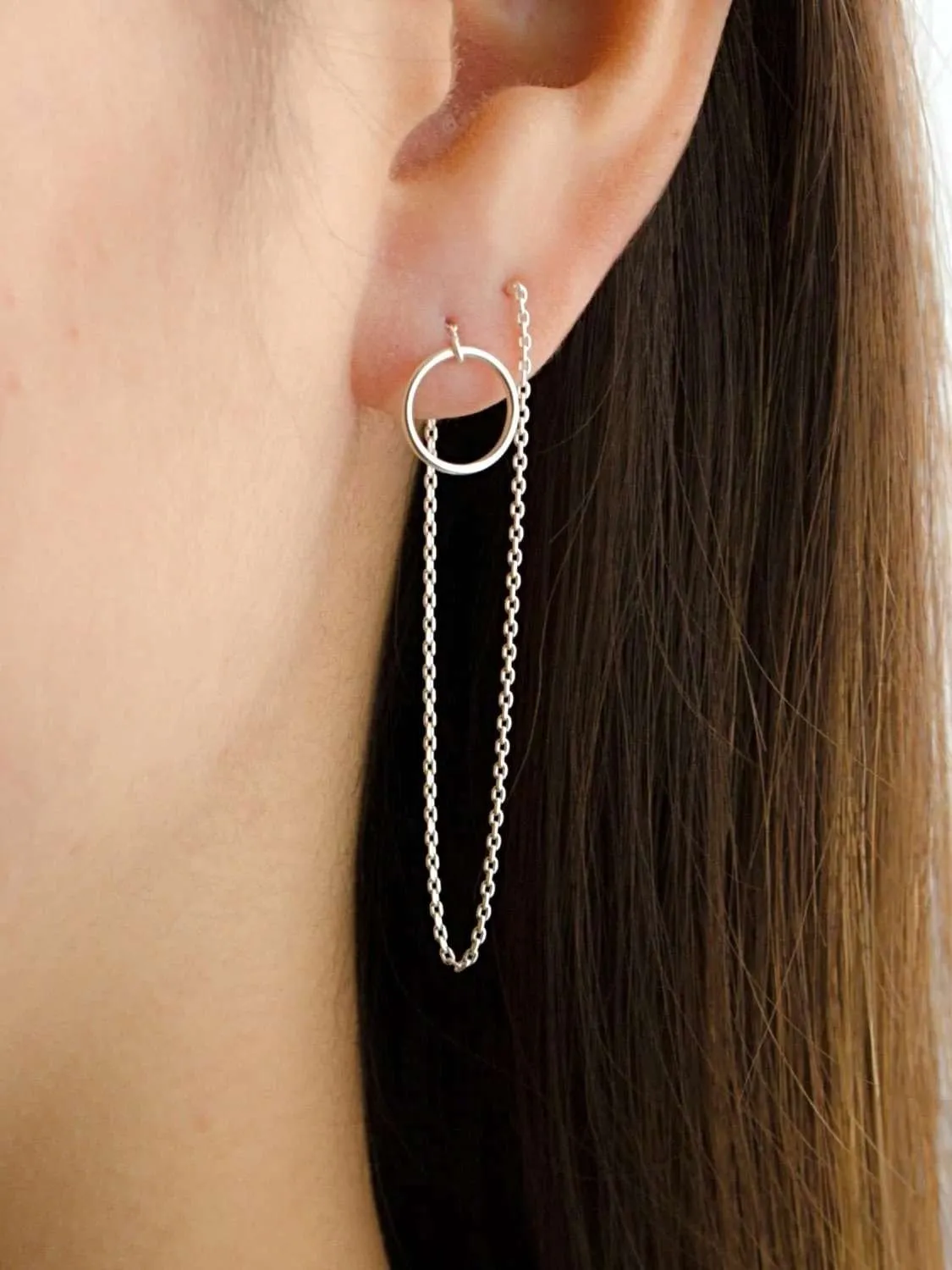 Loretta Threader Earrings
