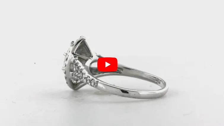 Marquise Diamond Engagement Ring 2.34 ct tw 14K White Gold DENG014