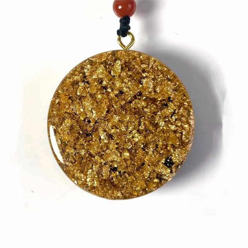 Natural  Quartz Stone Orgone Pendant Necklace