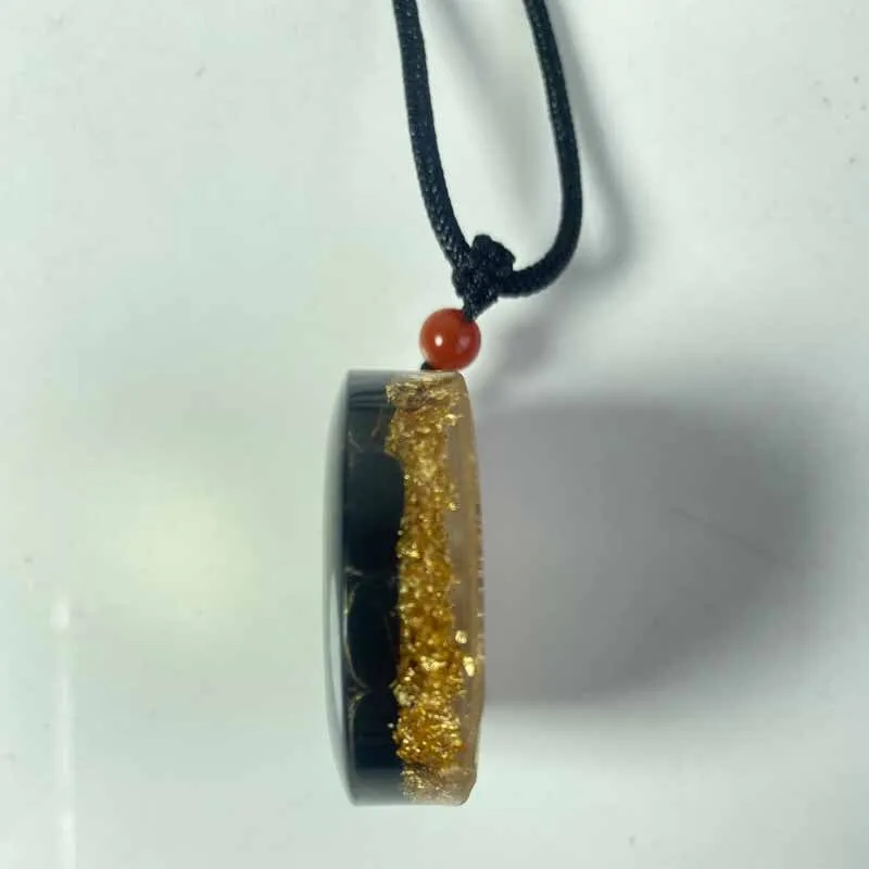 Natural  Quartz Stone Orgone Pendant Necklace