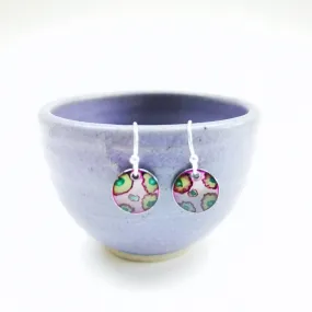Redwood - sterling silver earrings