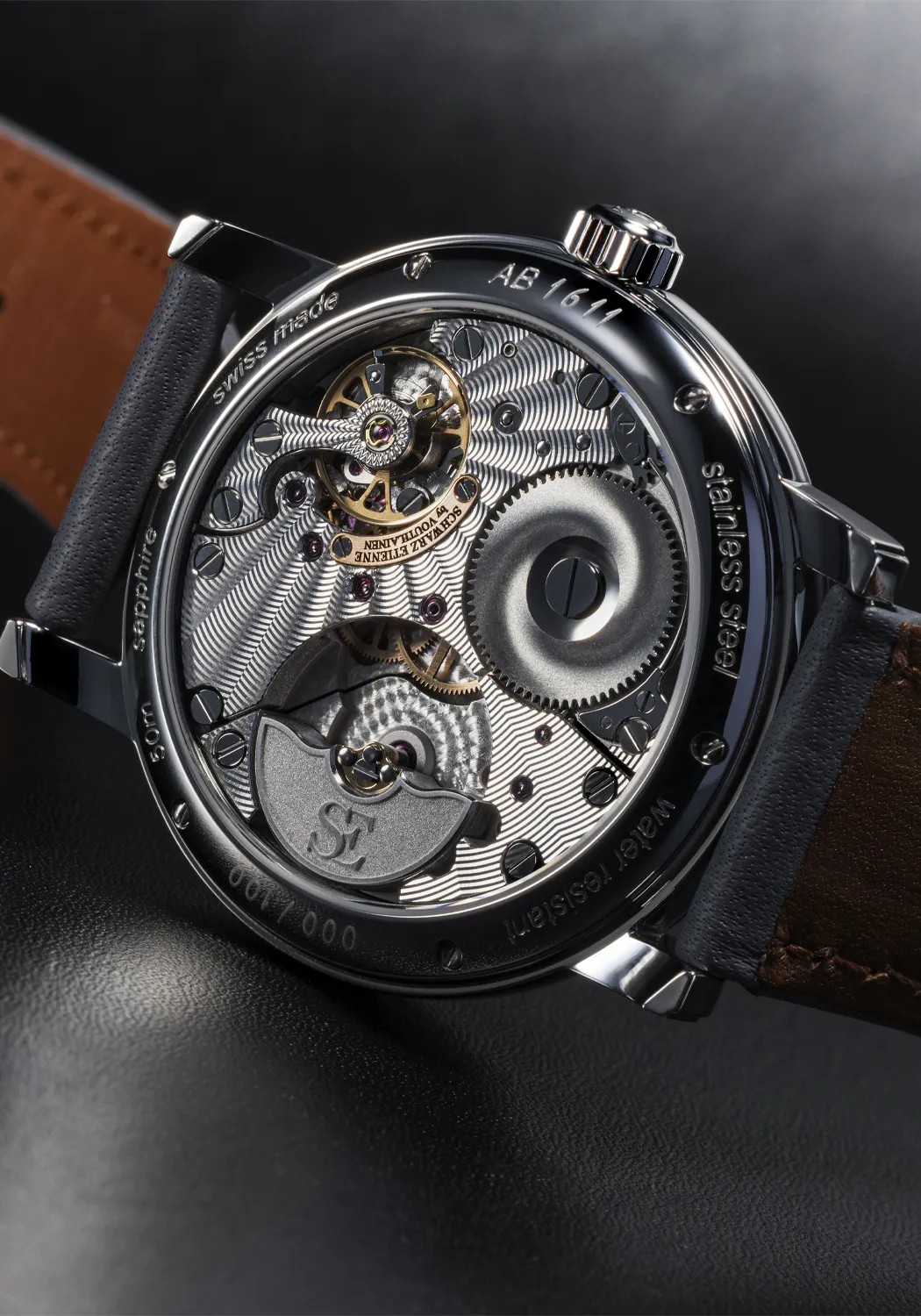 Schwarz Etienne Roma Synergy Grey Dial by Kari Voutilainen | LE50