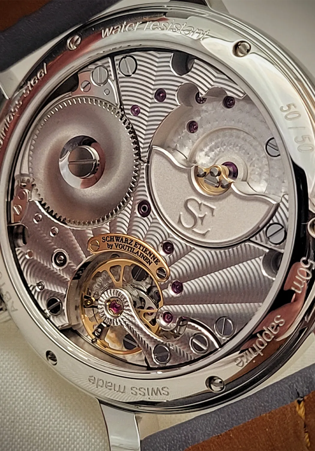 Schwarz Etienne Roma Synergy Grey Dial by Kari Voutilainen | LE50
