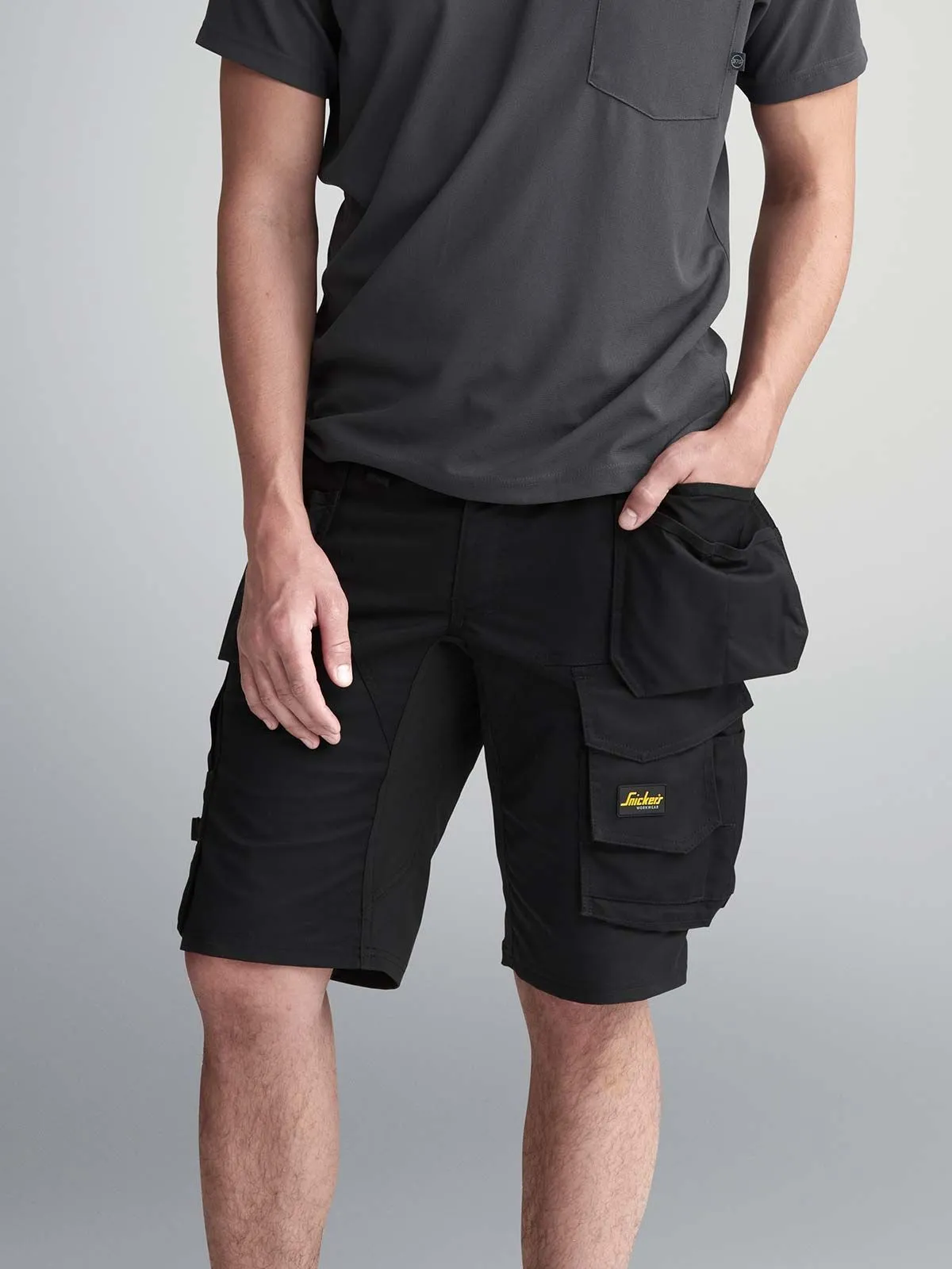 Snickers&#x20;6141&#x20;AllroundWork&#x20;Stretch&#x20;Work&#x20;Shorts&#x20;Holster&#x20;Pockets