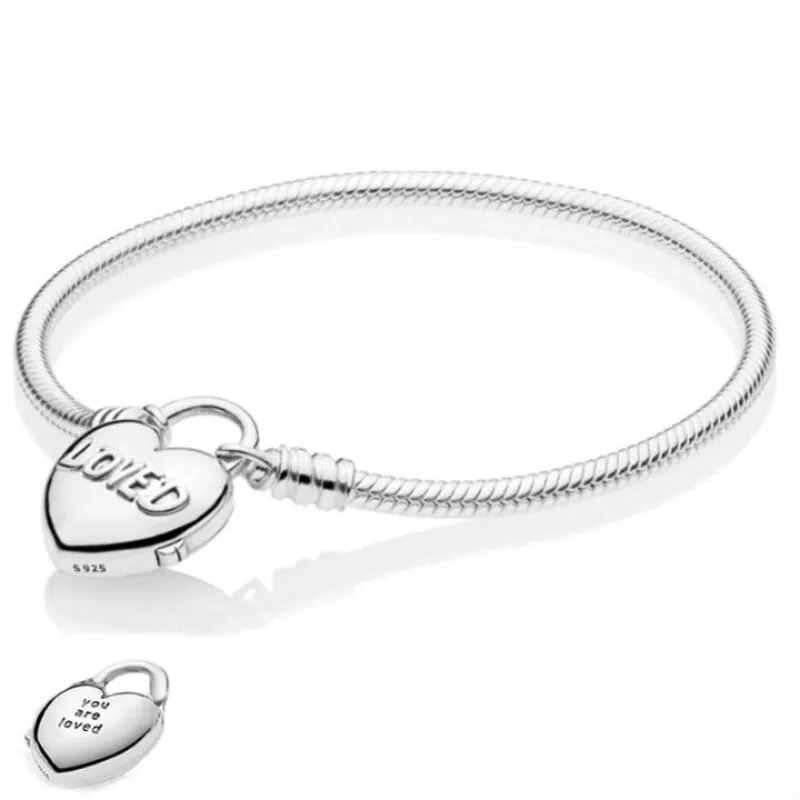 Sterling Silver Chain Jewelry Bracelet