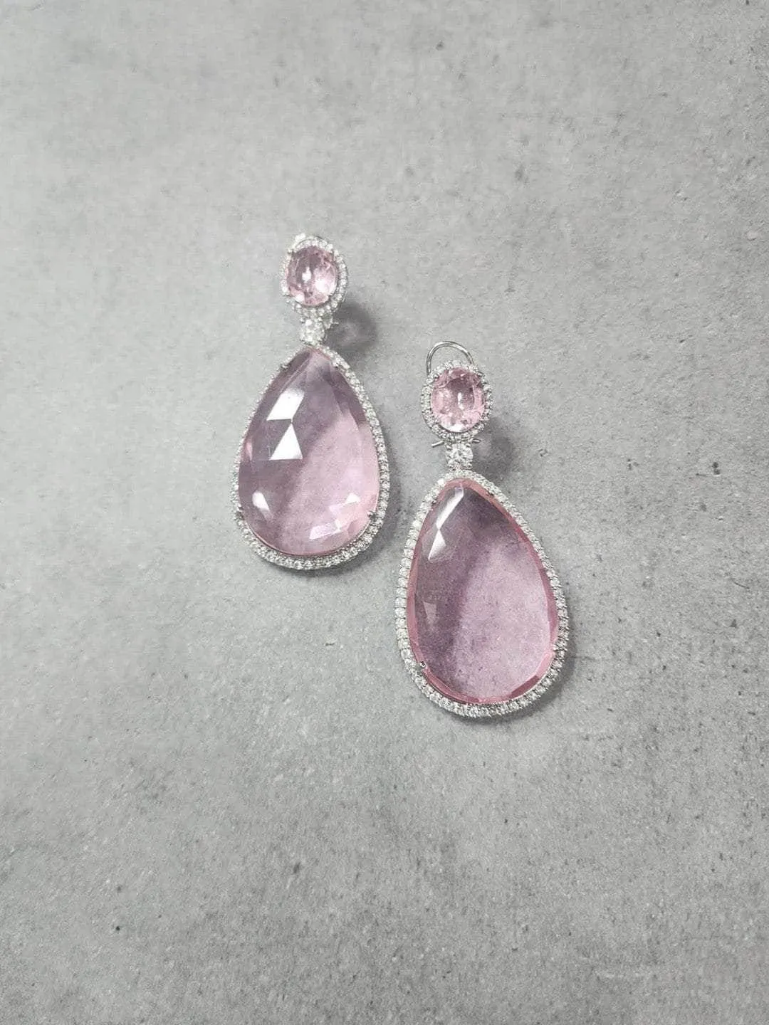 Stone Drop Earrings
