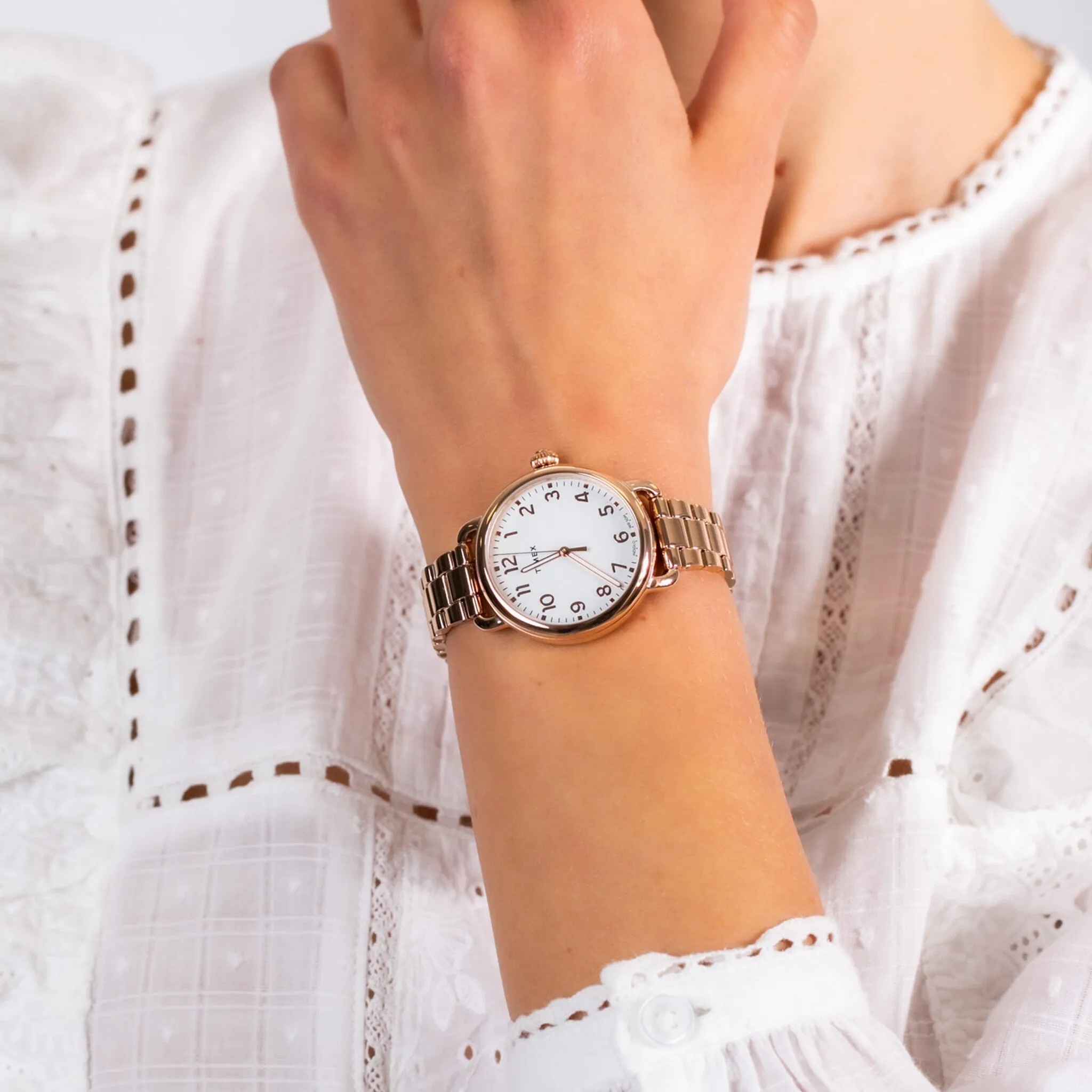 Timex Brass Analog Women's Watch TW2U14000