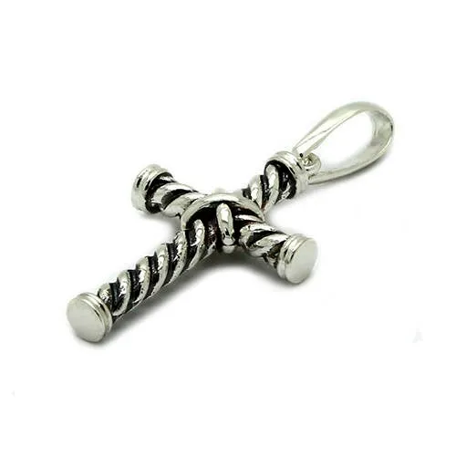 Unisex Pendant Cross Sterling Silver 925