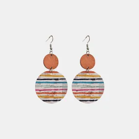 Wooden Dangle Fashion Earrings